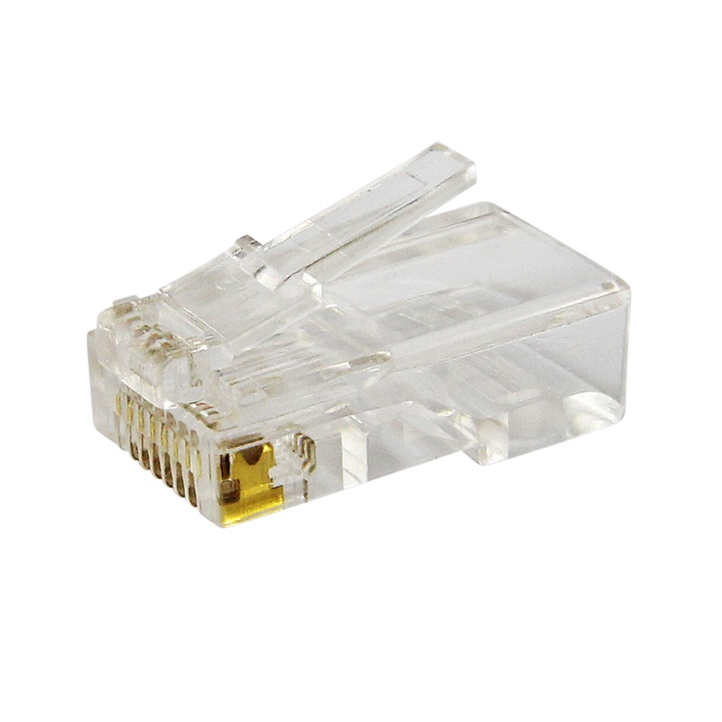 Коннектор компьютерный TDM RJ-45 UTP для кабеля cat.5e (10 шт.)